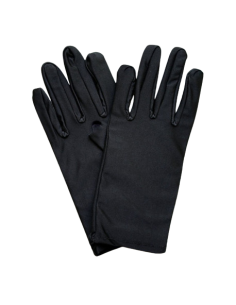 Gants Noirs Coton