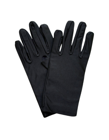 Gants Noirs Coton