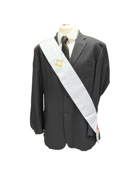 Baudrier ( Écharpe ) de Maître RF (Rite Français) 3 Tailles M-L-XL