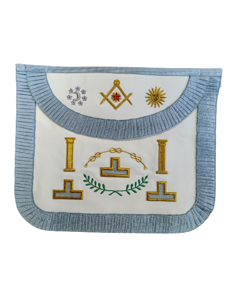 Tablier Vénérable Maitre RF (Rite Français)