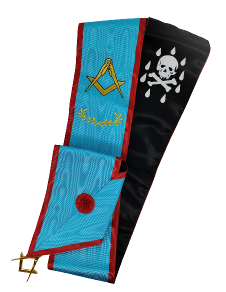 Baudrier de Maître Maçon et son Bijou