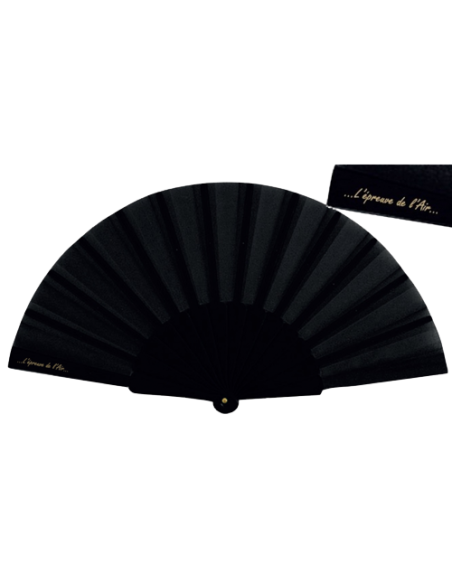 Eventail L'Epreuve de l'Air (noir)