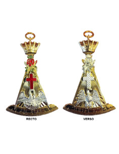 Bijou Chevalier Rose-Croix 18ème Degré REAA et 4 Ordre RF et RAPPM