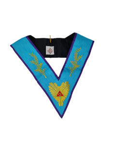 Collier Vénérable Maitre RAPMM (Rite A Primitif Memphis Misraim)