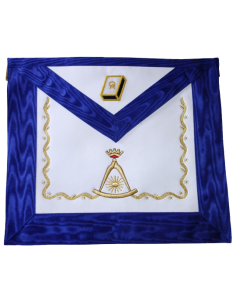 Tablier 14eme Degré Grand Elu de la Voute Sacrée SCPLF et RAPPM