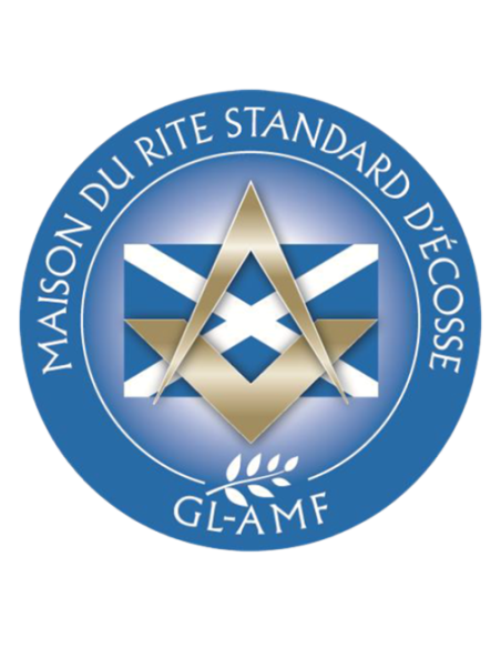 Cravate Soie noire avec Logo De Rite