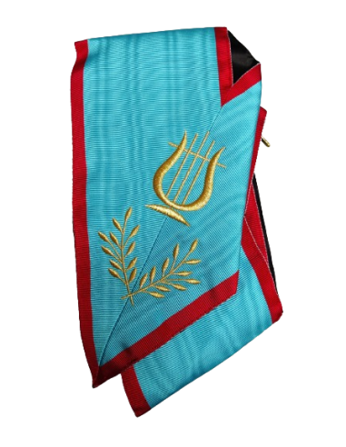 Sautoir / Collier d'Officier Harmoniste REAA (Rite Ecossais Ancien et Accepté)