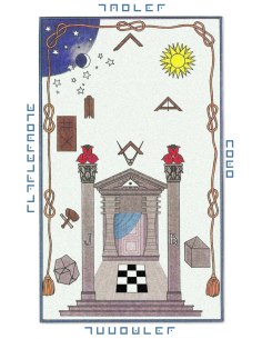Tableau de loge 1er Grade RAPMM (Rite Ancien Primitif Memphis Misraim)