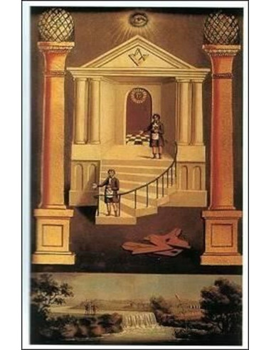 Tableau de loge 2eme Degré RSE (Rite Standard d'Ecosse)