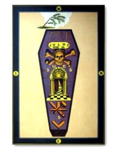 Tableau de loge 3eme Degré RSE (Rite Standard d'Ecosse)