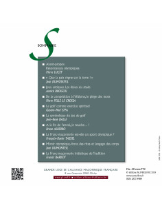 Cahiers de l'Alliance N°18 Résonnances Olympiques 2