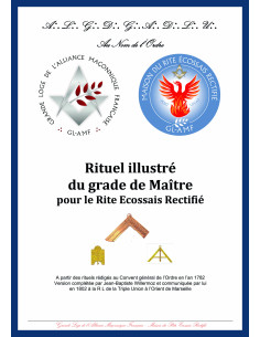Rituel Maître Illustré RER (Rite Ecossais Rectifié)