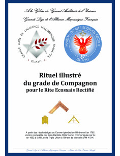 Rituel Compagnon Illustré RER (Rite Ecossais Rectifié)