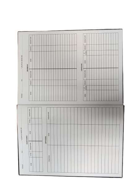 Registre de présence