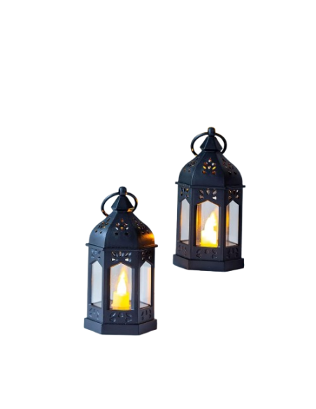 Lanterne avec Bougie LED