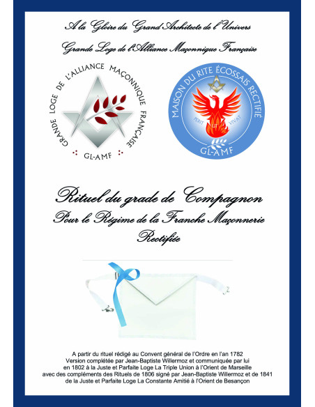 Rituel Compagnon RER (Rite Ecossais Rectifié)