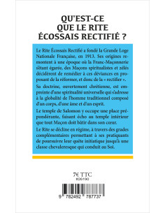 Qu'est-ce que le Rite Écossais Rectifié ? Collection Enjeux Initiatiques N° 49 (vendu par Eosphoros) 2