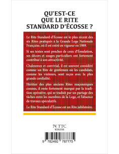 Qu'est-ce que le Rite Standard d'Écosse ? Collection Enjeux Initiatiques N° 55 (vendu par Eosphoros) 2