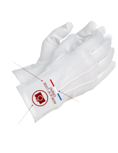 Gants Blancs Personnalisables (mini 25 P)