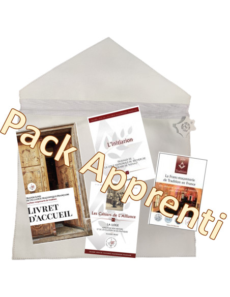 Pack Spécial Initiation avec Tablier blanc Apprenti GL-AMF