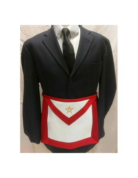 Tablier Excellent Maître de l'Arche Royale Ecossaise (cuir)