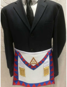 Tablier de Compagnon de l'Arche Royale (cuir) 2