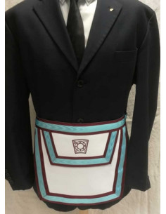 Tablier Vénérable Maître de Marque Cuir (GCAREAO) 2