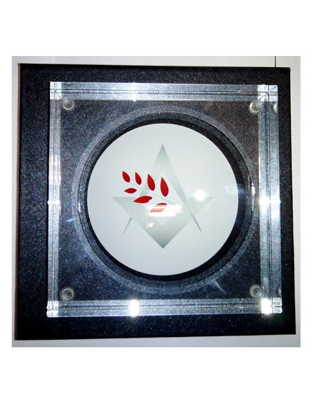 Vide - poche en verre Logo GL-AMF