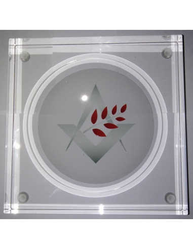 Vide - poche en verre Logo GL-AMF