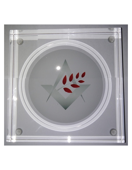 Vide - poche en verre Logo GL-AMF