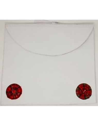 Tablier Compagnon RSE (Rite Standard d'Ecosse) Cuir