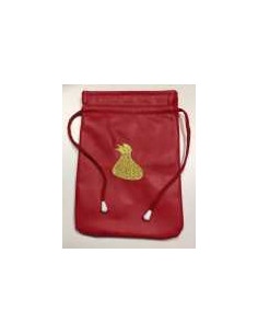 Aumônières Brodées Rouges