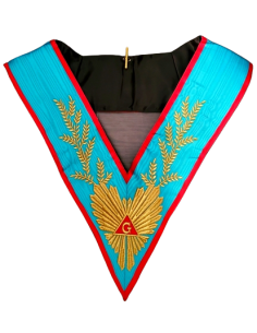 Sautoir de Vénérable Maître REAA (Rite Ecossais Ancien et Accepté)