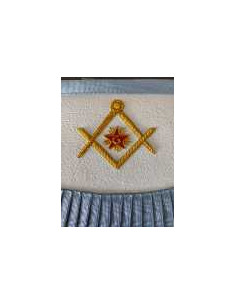 Tablier Vénérable RF (Rite Français) (GLNF- GLTSO) satin 2