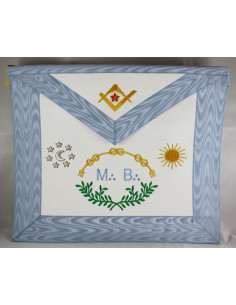 Tablier Maître RF (Rite Français)  (GLNF- GLTSO)