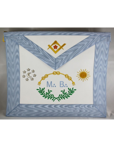 Tablier Maître RF (Rite Français)  (GLNF- GLTSO)