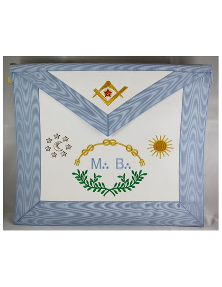 Tablier Maître RF (Rite Français)  (GLNF- GLTSO)