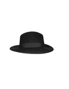 Chapeau de ville en feutre noir