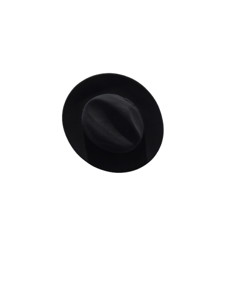 Chapeau de ville en feutre noir