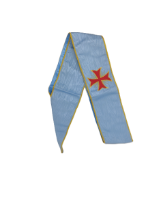 Baudrier (Echarpe) CBCS (Chevalier Bienfaisant de la Cité Sainte)