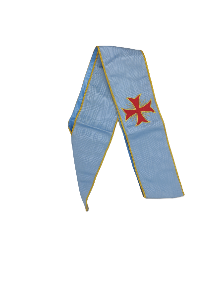 Baudrier (Echarpe) CBCS (Chevalier Bienfaisant de la Cité Sainte)