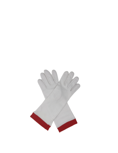 Gants Blancs coton CBCS (Chevalier Bienfaisant de la Cité Sainte)