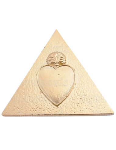 Bijou d'officier Elemosynaire Doré RER (Rite Ecossais rectifié)