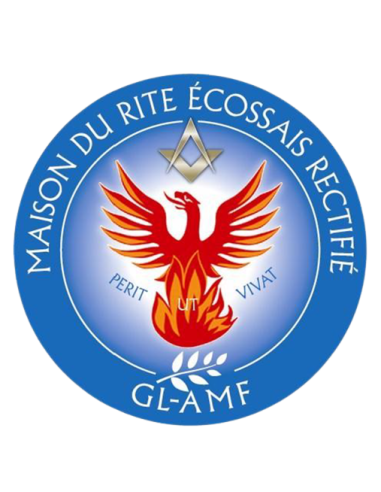 Cravate Soie noire avec Logo De Rite