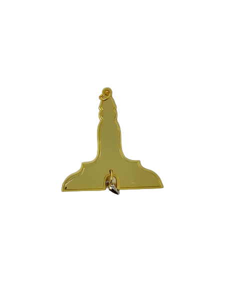 Bijou d'officier 1er Surveillant Doré RSE (Rite Standard Ecosse)