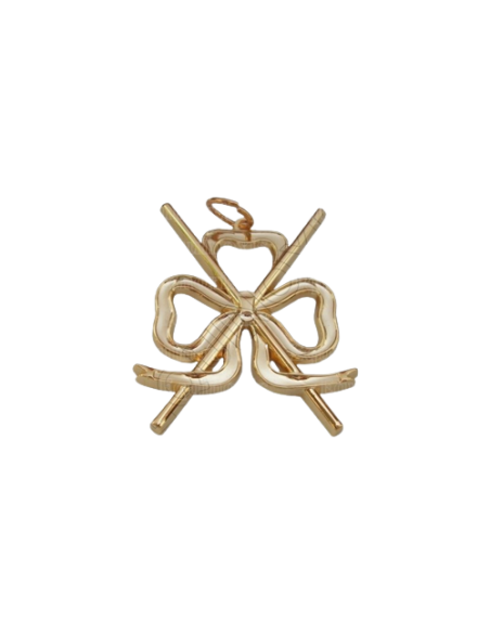 Bijou d'officier Directeur des Cérémonies Doré RSE (Rite Standard Ecosse)