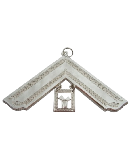 Bijou Passé Vénérable Maitre Immédiat Argent Branche Symétrique