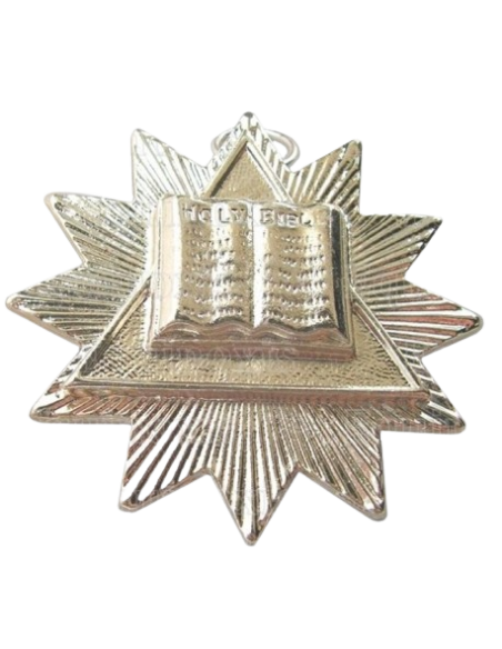Bijou d'officier Chapelain ou Orateur Argent