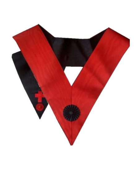 Sautoir 4eme Ordre du RF (Rite Français) de Chevalier Rose-Croix